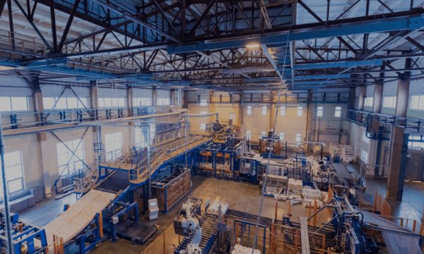 Factory floor from above